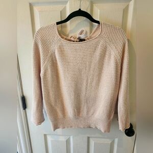 Women's Cotton Blush pink sweater